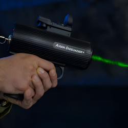 Laser Avian dissuader vert