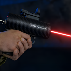 Laser Avian dissuader rouge